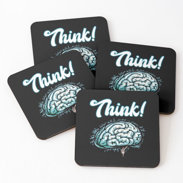 Item preview, Think! - Gifts for smart people designed and sold by HiddenDimensi0n.