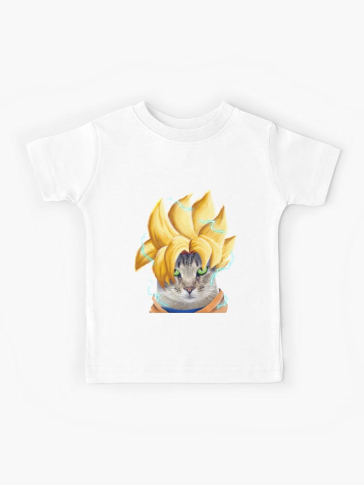 Camiseta para niños «gato Goku» de ondinelune | Redbubble Camiseta para niños «gato Goku» de ondinelune | Redbubble