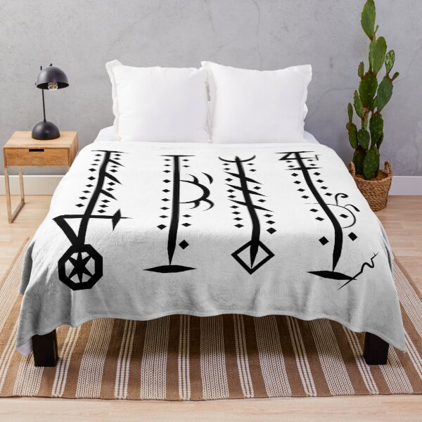 Item preview, Stafur Gegn Galdri Rune - Black designed and sold by Gumless.