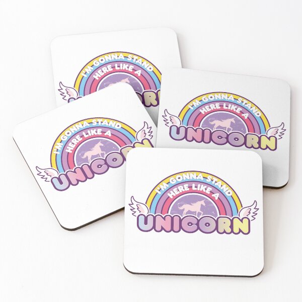 Item preview, I'm Gonna Stand Here Like A Unicorn  - Unicorn - Noa Kirel - Israel 2023 - Eurovision Song Contest - Power Of A Unicorn designed and sold by Vision-Tees.