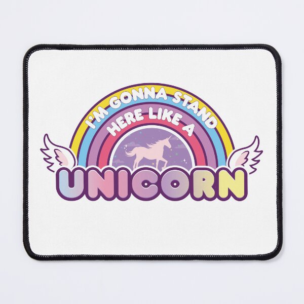 Item preview, I'm Gonna Stand Here Like A Unicorn - Unicorn - Noa Kirel - Israel 2023 - Eurovision Song Contest - Power Of A Unicorn designed and sold by Vision-Tees.