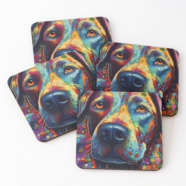 Item preview, Close-up of a dog's head. Illustration in abstract style. designed and sold by osadchyii.