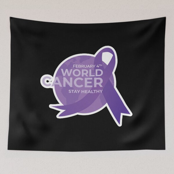 Item preview, world Cancer day - cancer awareness designed and sold by vargass street.