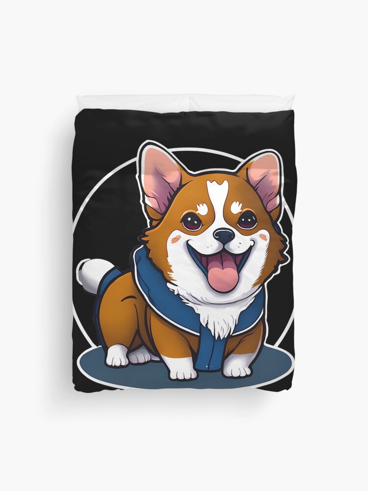 Buffalo bills corgi cartoon style' Duvet Cover for Sale by PrintDesignFlow