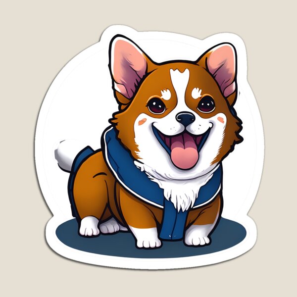 Buffalo Bills Corgi Sticker for Sale by samicappola