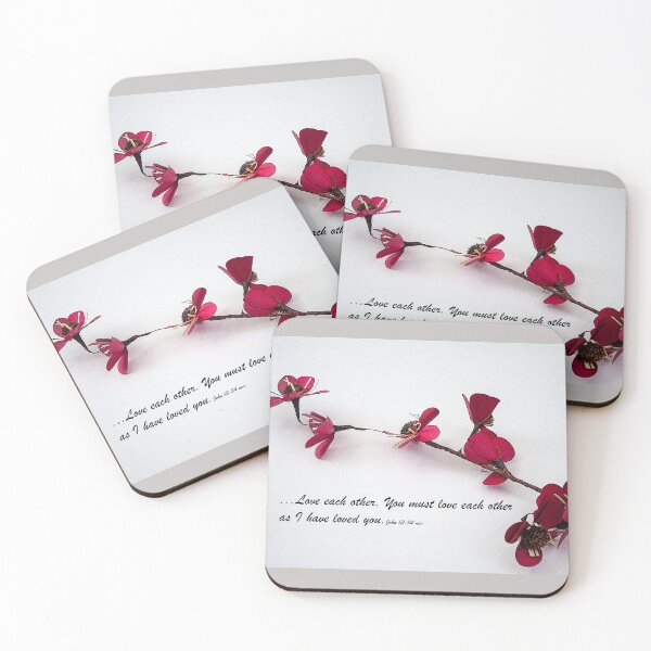 Item preview, Love Each Other Red Single Stem designed and sold by KirtTisdale.