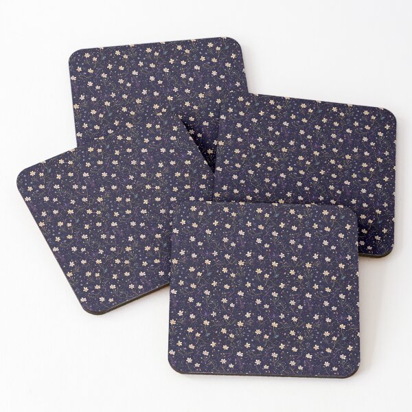 Item preview, Enchanted Blooms: Whimsical Purple Floral Pattern designed and sold by RohanGalyardt.