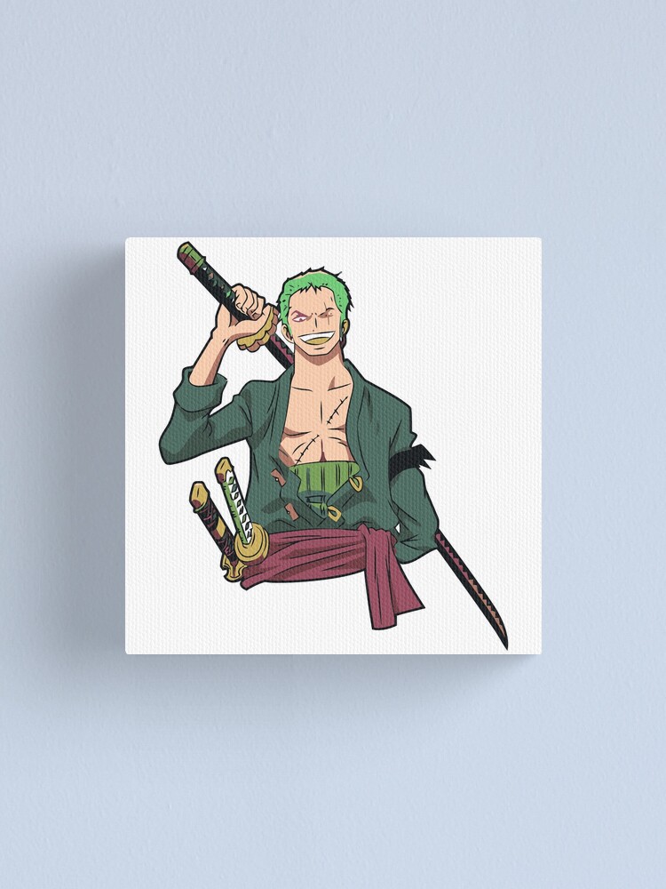 Anime One Piece Roronoa Zoro 2 5 Piece Canvas Art Wall Decor - Canvas  Prints Artwork XLarge