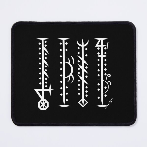 Item preview, Stafur Gegn Galdri Rune - White designed and sold by Gumless.