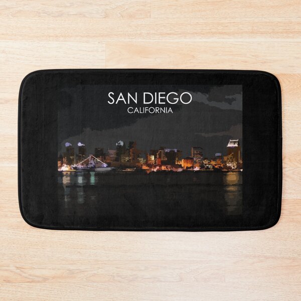 Item preview, San Diego, California, USA, Travel Print designed and sold by summattodraw.