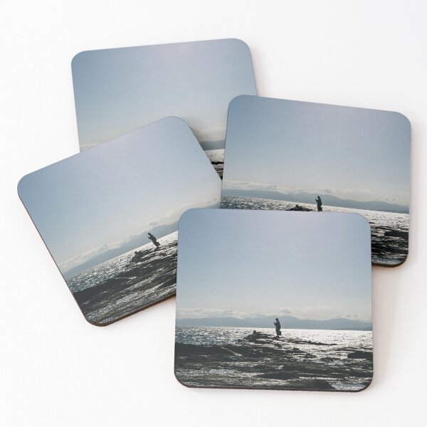 Item preview, Woman Overlooking the Ocean on a Summer Day designed and sold by JonesyDave.