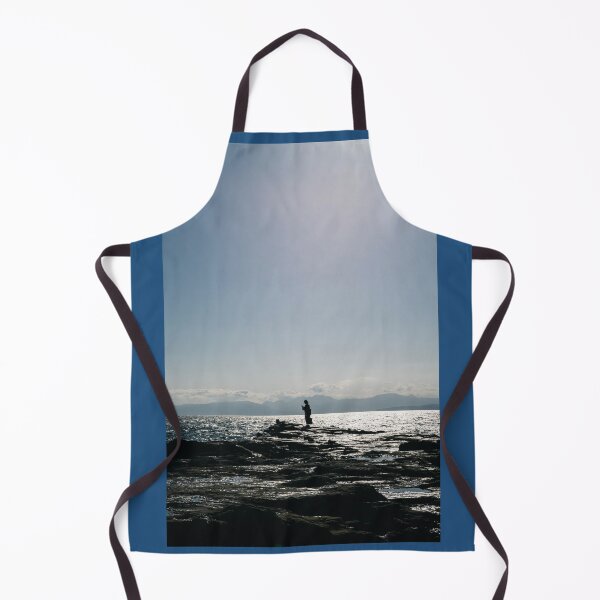 Item preview, Woman Overlooking the Ocean on a Summer Day designed and sold by JonesyDave.