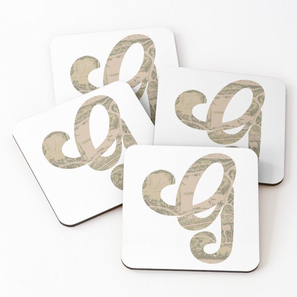 Item preview, Vintage Travel Letter G designed and sold by Wenkatdesigns.