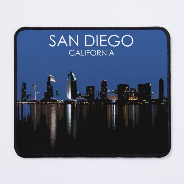 Item preview, San Diego, California, USA, Travel Print designed and sold by summattodraw.