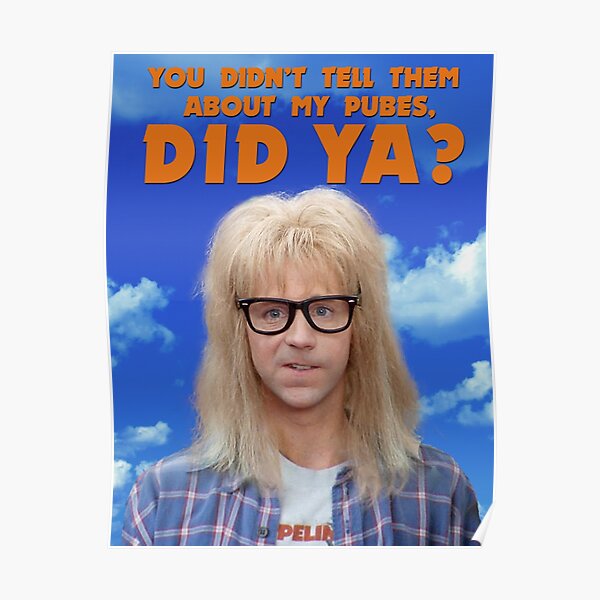 Garth Pubes Poster