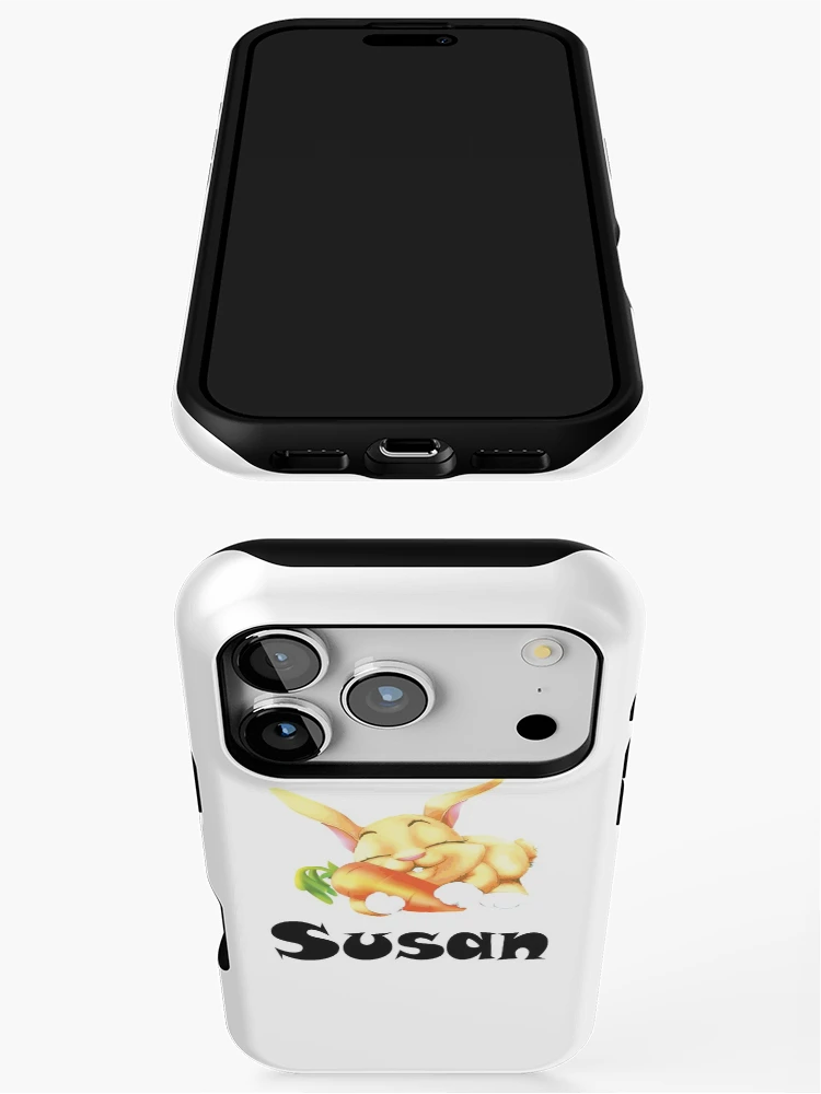 Thumbnail 3 of 4, iPhone Case, Susan Rabbit Name designed and sold by ProjectX23.
