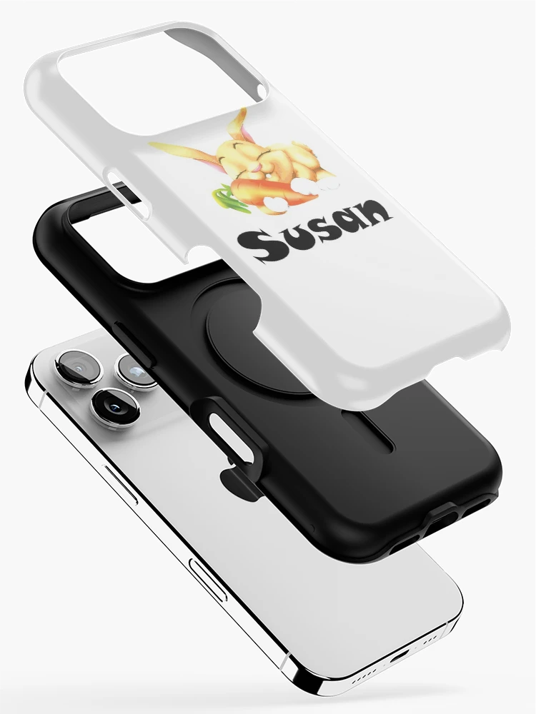 Thumbnail 2 of 4, iPhone Case, Susan Rabbit Name designed and sold by ProjectX23.