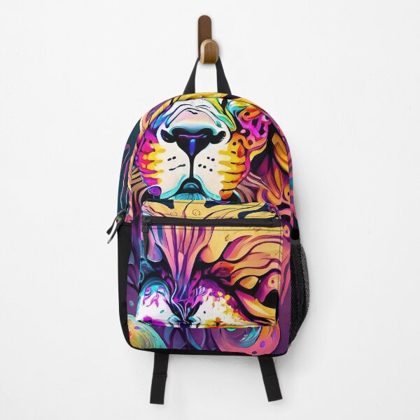 Item preview, Swirling colors with bubbles and droplets forming the image of a lion designed and sold by Lefteris Betsis.