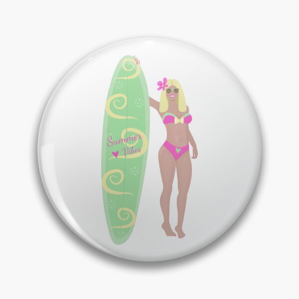Item preview, Slim blonde woman with a sailboard designed and sold by OM-lova.