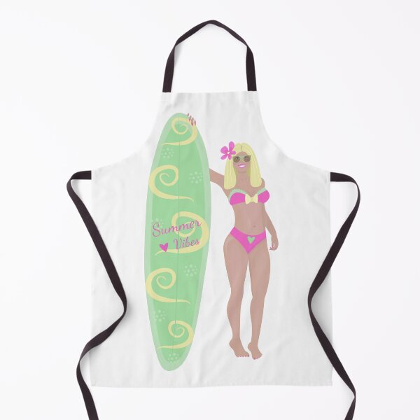 Item preview, Slim blonde woman with a sailboard designed and sold by OM-lova.