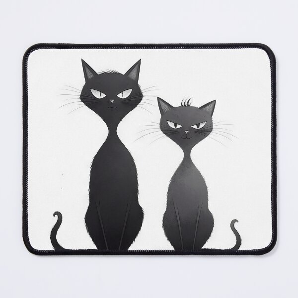 Artikelvorschau, Cats in Minimalist Style: Fusion of Visual and Verbal Art entworfen und verkauft von Piotrek0001.