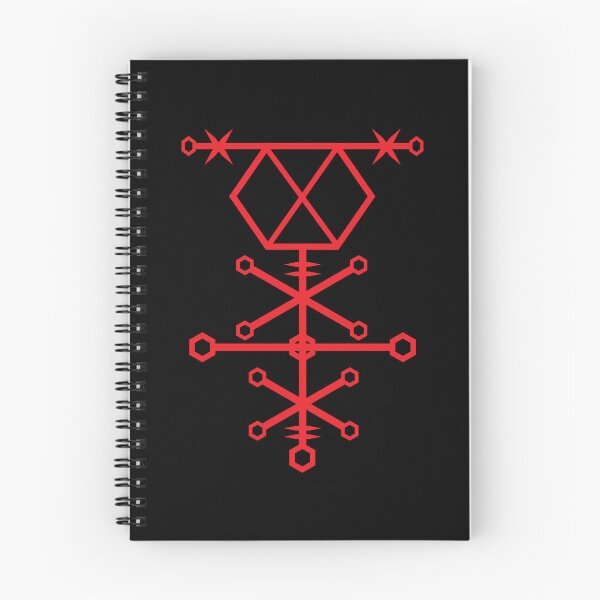 Item preview, Stafur til Að Vekja Upp Draug Rune - Red designed and sold by Gumless.