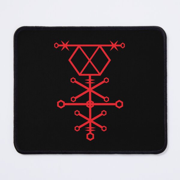 Item preview, Stafur til Að Vekja Upp Draug Rune - Red designed and sold by Gumless.