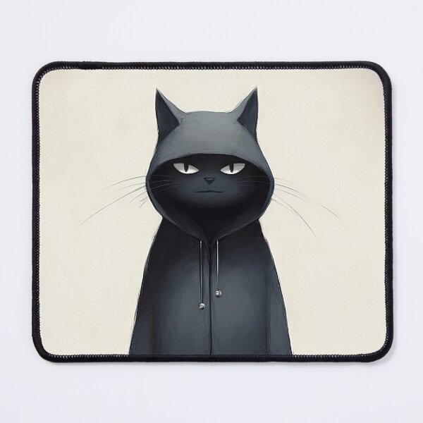 Item preview, Cats in Minimalist Style: Fusion of Visual and Verbal Art designed and sold by Piotrek0001.