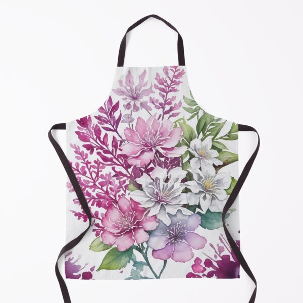 Item preview, watercolor flowers designed and sold by UndineSea.
