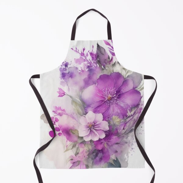 Item preview, watercolor flowers designed and sold by UndineSea.