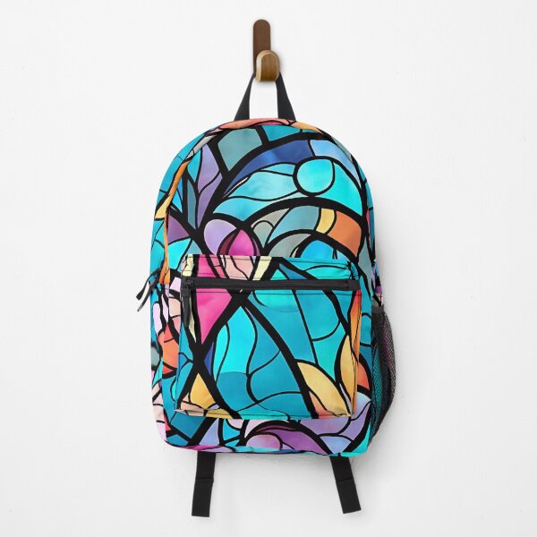 Item preview, Colorful stained glass Abstrat design designed and sold by SweetWhiskers.