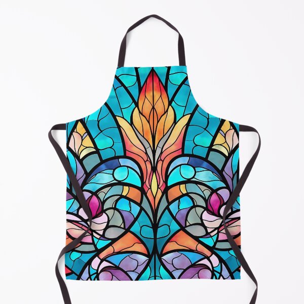 Item preview, Colorful stained glass Abstrat design designed and sold by SweetWhiskers.