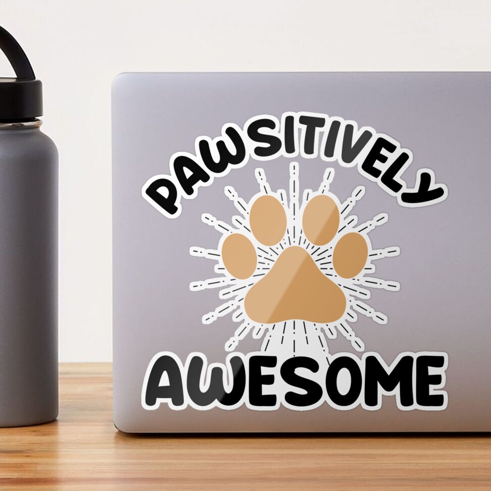 100ct Pawsitively Positive Stickers
