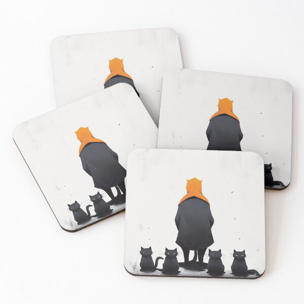 Item preview, Cats in Minimalist Style: Fusion of Visual and Verbal Art designed and sold by Piotrek0001.