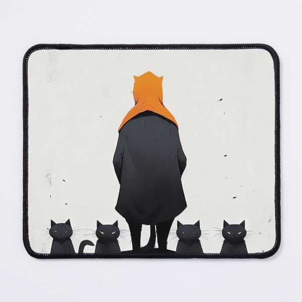 Artikelvorschau, Cats in Minimalist Style: Fusion of Visual and Verbal Art entworfen und verkauft von Piotrek0001.