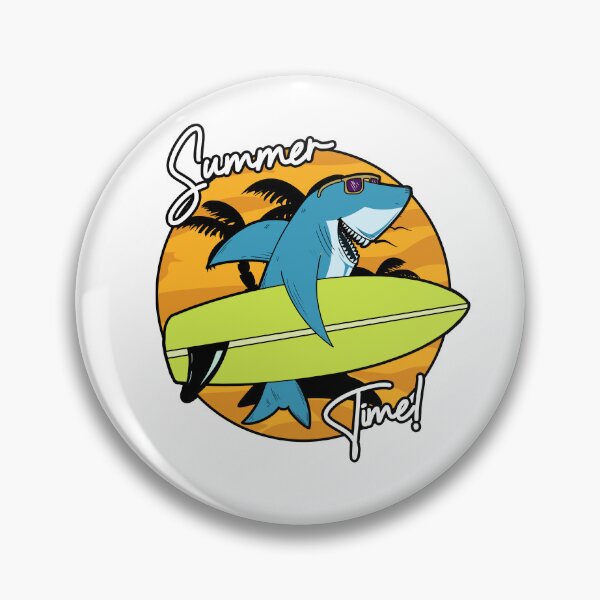 Item preview, Summer Time! - Surfer Shark - Not Hamlet Design designed and sold by NotHamlet.
