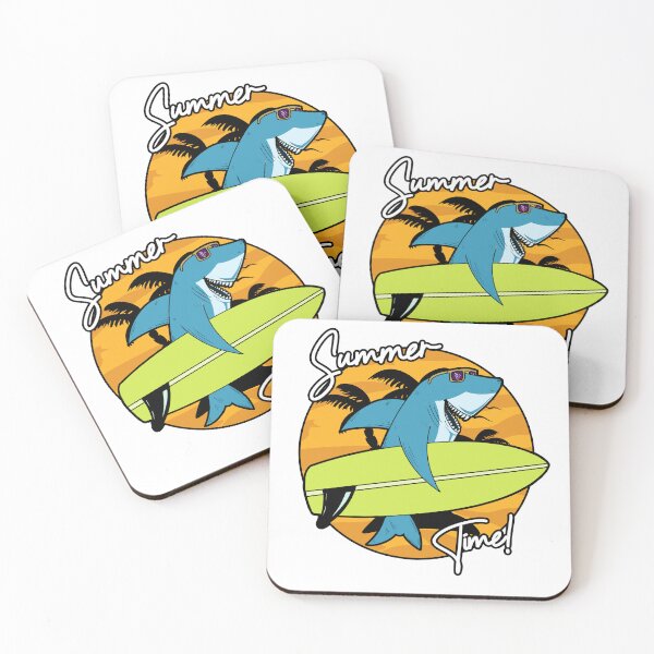Item preview, Summer Time! - Surfer Shark - Not Hamlet Design designed and sold by NotHamlet.