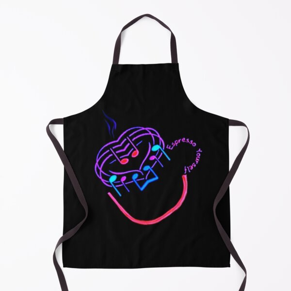 Item preview, Neon Musical Espresso Cup Pun designed and sold by IvaRenee.