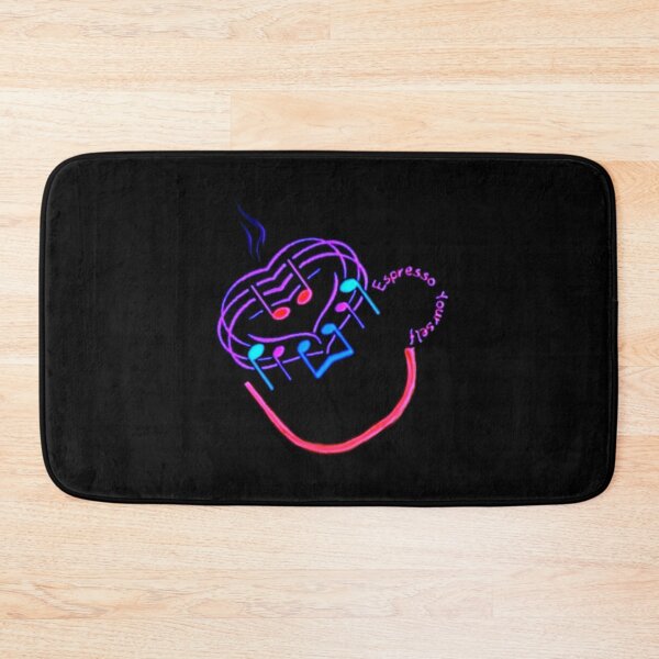 Item preview, Neon Musical Espresso Cup Pun designed and sold by IvaRenee.