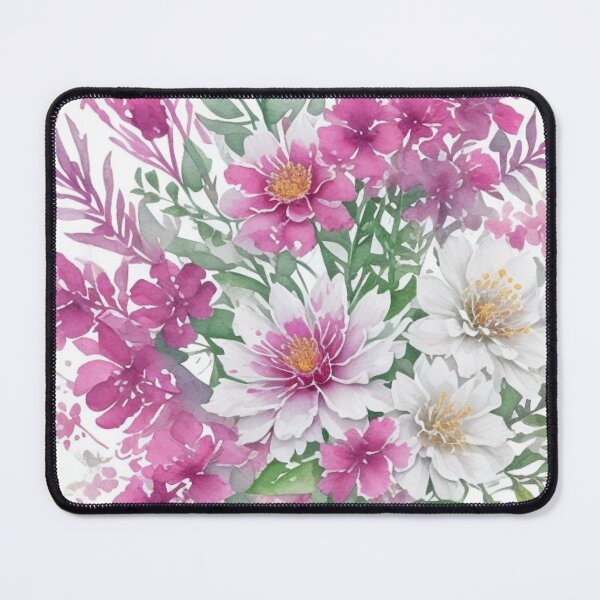 Item preview, watercolor flowers designed and sold by UndineSea.