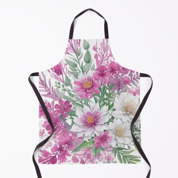 Item preview, watercolor flowers designed and sold by UndineSea.