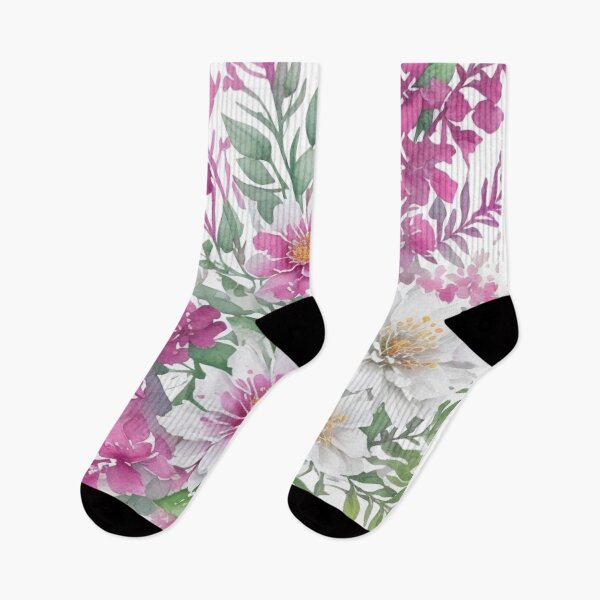 Item preview, watercolor flowers designed and sold by UndineSea.