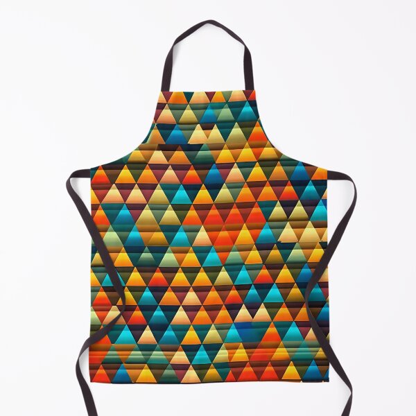 Item preview, Multicolored Geometric Pyramid Design designed and sold by SweetWhiskers.