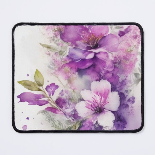 Item preview, watercolor flowers designed and sold by UndineSea.