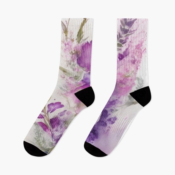 Item preview, watercolor flowers designed and sold by UndineSea.
