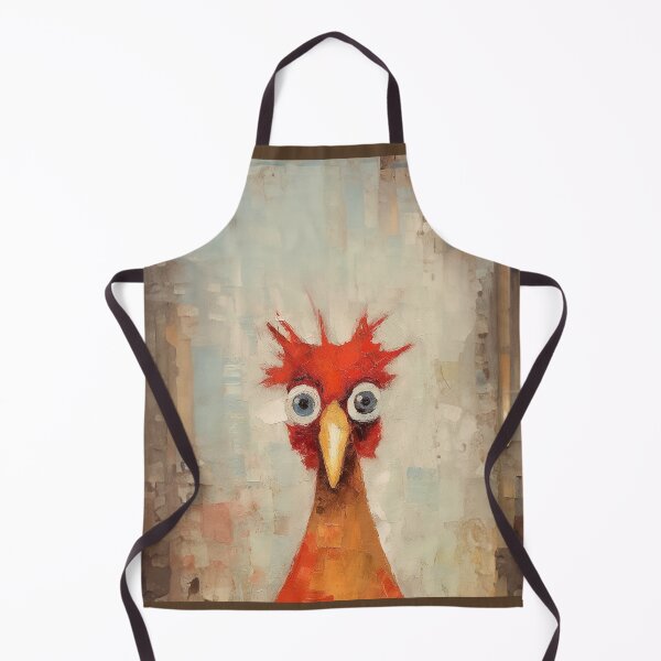 Item preview, Red Chicken Crazy Face designed and sold by YoPedro.