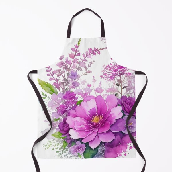 Item preview, watercolor flowers designed and sold by UndineSea.
