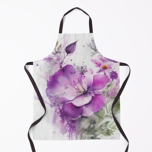 Item preview, watercolor flowers designed and sold by UndineSea.