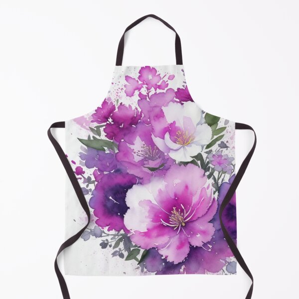 Item preview, watercolor flowers designed and sold by UndineSea.