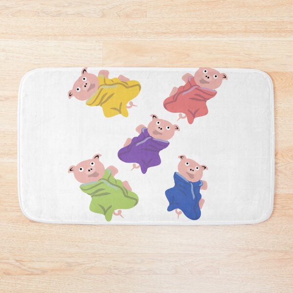 Item preview, Rainbow Pigs in a blanket designed and sold by Adasha Knight.